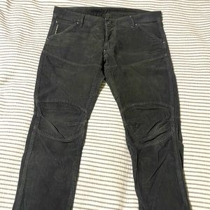 Men’s G-STAR Raw Dark Grey Corduroy jeans 34X30